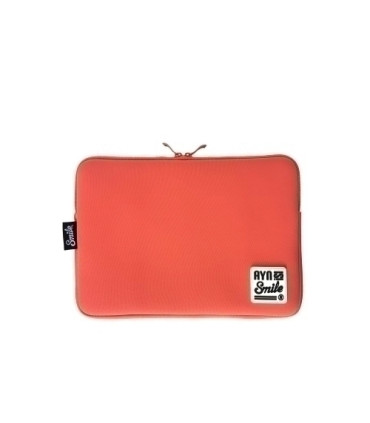 FUNDA PORTATIL SMILE SLEEVE 13  CORAL