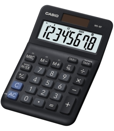 CALCULADORA MESA CASIO 8 DIG. MS-8F