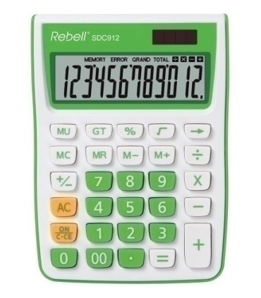 CALCULADORA MESA REBELL 12 DIG. 912 VE