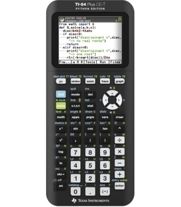 CALCULADORA GRAF. TEXAS TI-84 PLUS CE-T