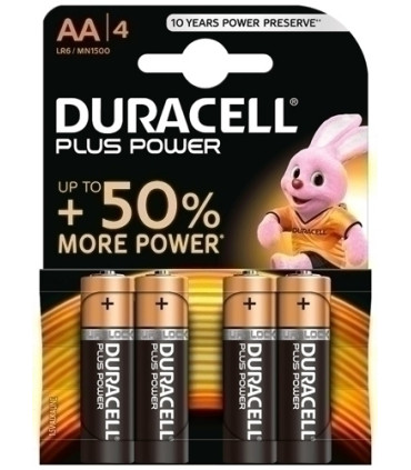 PILAS DURACELL AA PLUS (MN1500-LR06) B/4