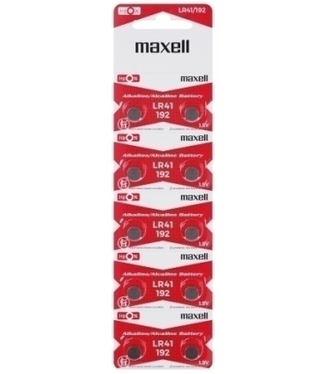 PILAS MAXELL MICRO LR0041W  1,5V BL.10