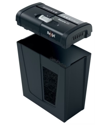 DESTRUCTORA REXEL SECURE S5 NEGRO