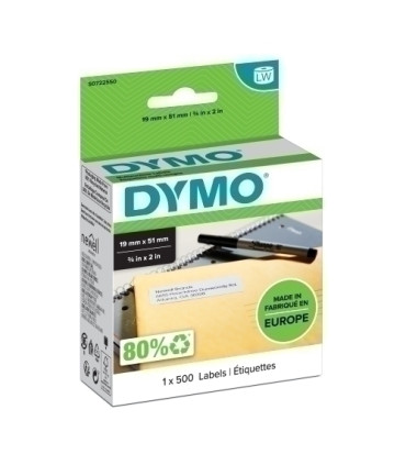 ETIQ.DYMO LW  19x51mm RL.500 MULTIFUNC.