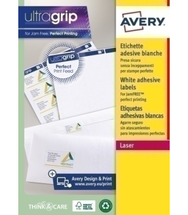 ETIQ.IMP.AVERY L7163 100h A4 99,1x38,1