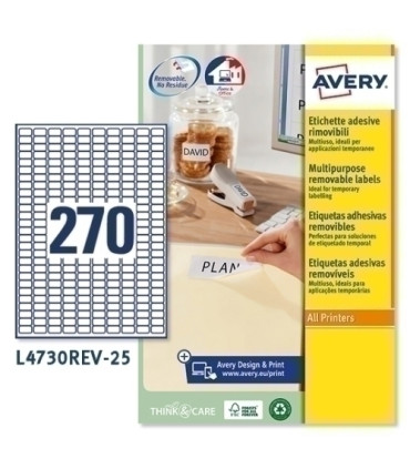 ETIQ.IMP.AVERY L4730REV 25h A4 17,8x10