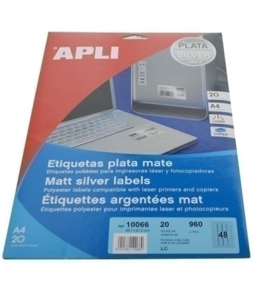 ETIQ.IMP.APLI 10066 20h A4 PRIPT 45,7x21