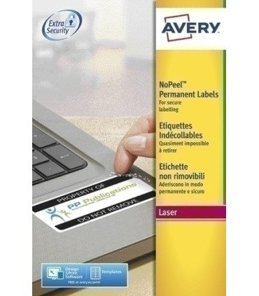 ETIQ.IMP.AVERY L6145 20h A4 SEGUR.45,7x2