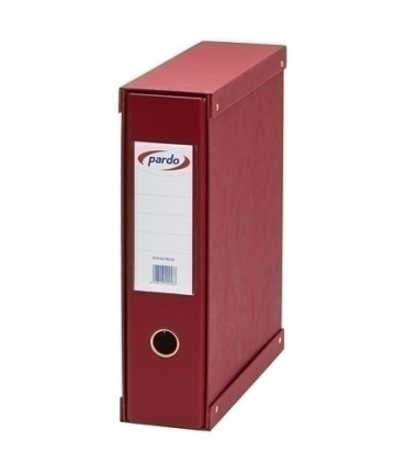 ARCHIVADOR PARDO FR.PVC A4 c/CJ.70 ROJO