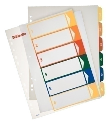 INDICE ESSELTE PP NUM.IMPRIM. A4 ps.1- 6