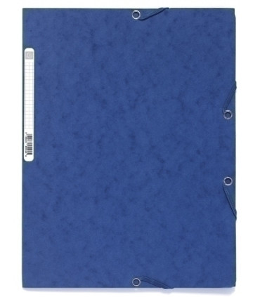 CARPETA SOLAP.EXACOMPTA CART. A4 AZUL
