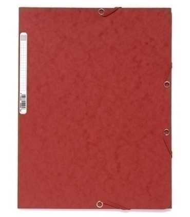 CARPETA SOLAP.EXACOMPTA CART. A4 ROJO