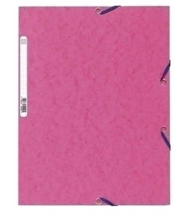 CARPETA SOLAP.EXACOMPTA CART. A4 ROSA