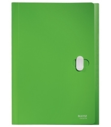 CLASIF.ACORD.LEITZ RECYCLE PP A4 VERDE