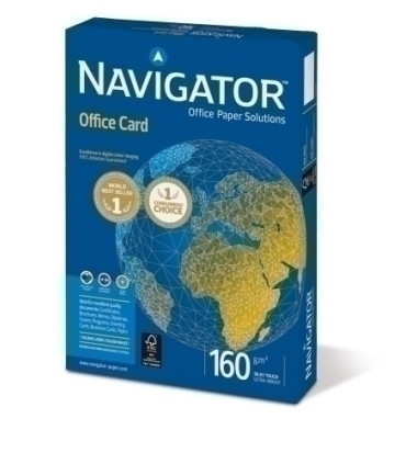 PAPEL A3 NAVIGATOR 160g 250h OFFICE CARD