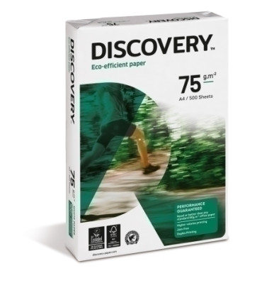 PAPEL A4 DISCOVERY  75g 500h