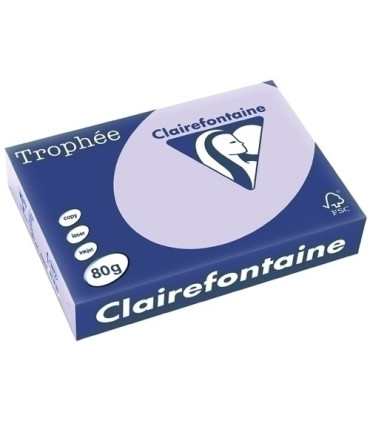 PAPEL COLOR A4 TROPHEE 80g 500h LILA