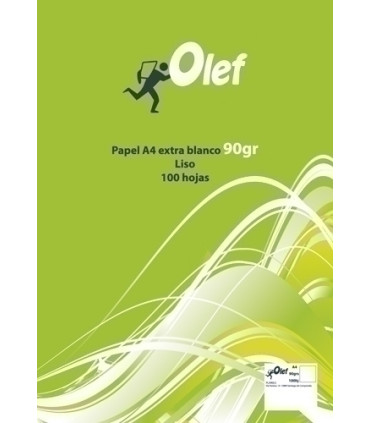 PAPEL A4 OLEF/PACSA  90g 100h LISO