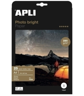 P.INKJET APLI FOTO A4 280g 25h BRIGHT PR