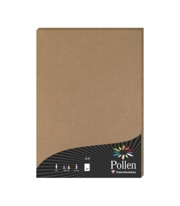 PAPEL CLAIREFONTAINE POLLEN A4 50h KRAFT