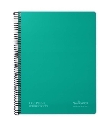 BLOC NAVIGATOR A4 80h CD.4 VERDE