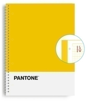 BLOCK ESCOL.PANTONE A4 BASIC 80h 5x5 AM