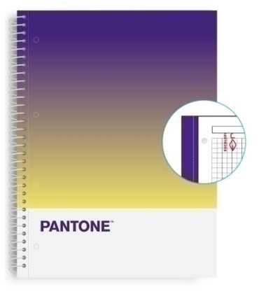 BLOCK ESCOL.PANTONE A4 TOGET. 80h 5x5 TM