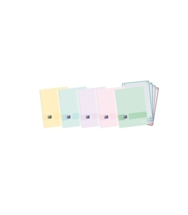 BLOCK OXF. EU.BOOK 4 A5 120h CD.5 PASTEL