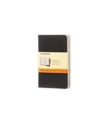 CUAD.MOLESKINE CAHIER 9x14 64h HZT NG P/