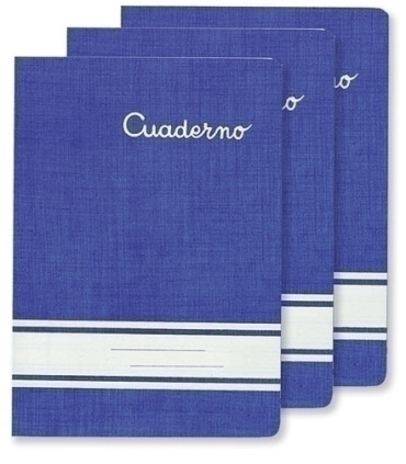 LIBRETA PACSA CUADERNO A5+ 30h HZ AZUL