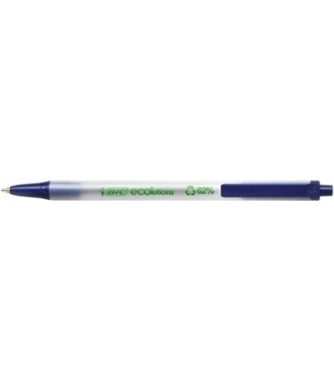 BOLIGRAFO BIC ECOLUTIONS CLIC STIC AZUL