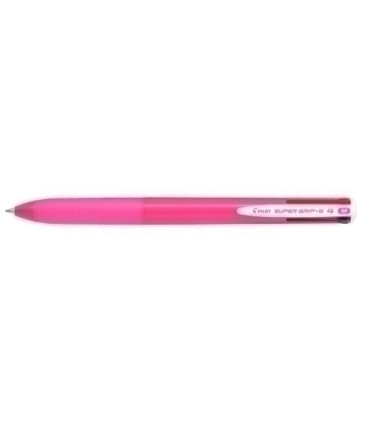 BOLIGRAFO 4 COL.PILOT SUPERGRIG G ROSA