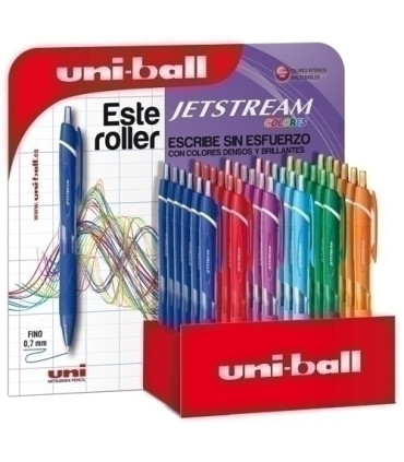 BOLIG.UNI JETSTREAM COLORES 0,7 EXP. 36