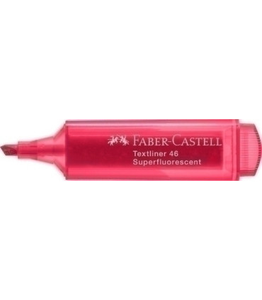 ROTUL.FLUOR FABER CASTELL 1546 ROJO