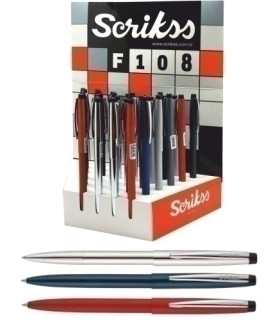 BOLIGRAFO SCRIKSS F 108 SURT.EXP.36