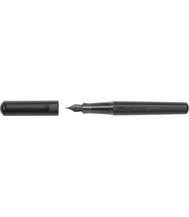 PLUMA FABER-CASTELL HEXO NEGRO MATE (M)