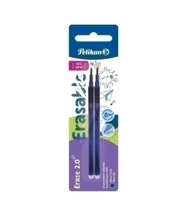 RECAMBIO PELIKAN ERASE 2.0 AZUL B/2