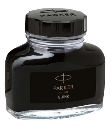 TINTA ESTILOG.PARKER 2 ONZAS NEGRO