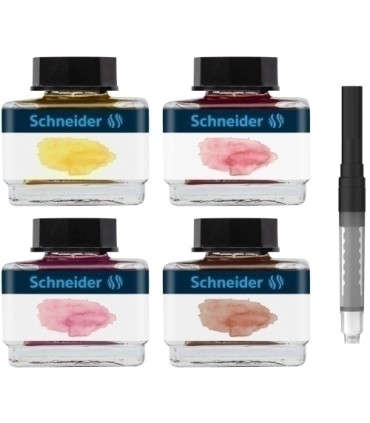 TINTA ESTILOG.SCHNEIDER PASTEL SET 2