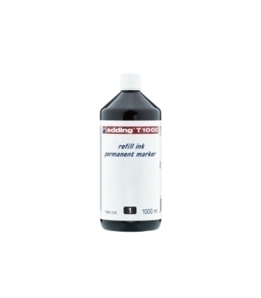 TINTA ROTUL.EDDING 1 litro T1000 NEGRO