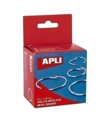 ANILLAS APLI Nº 4 CAJA DE 20     38mm