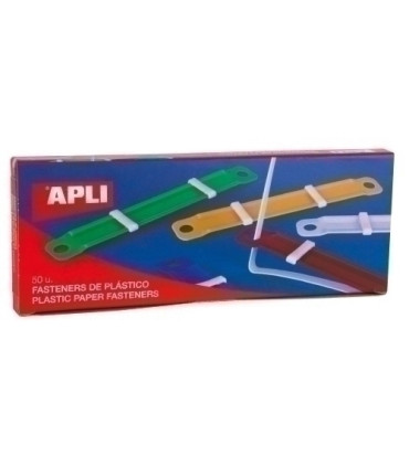 FASTENER APLI PLASTICO C/50