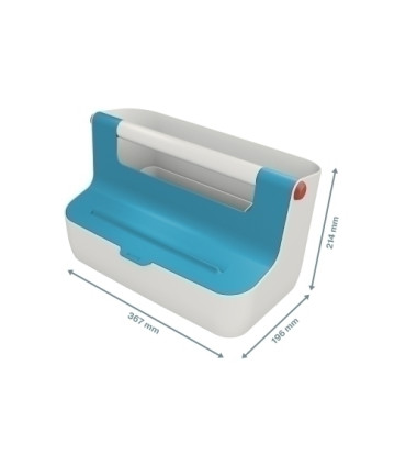 CAJA ALMACENAMIENTO LEITZ COSY PORTAT.AZ