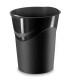 PAPELERA PLAST. CERRADA CEP GLOSS NEGRO