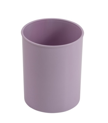 CUBILETE FAIBO PLASTICO PASTEL VIOLETA