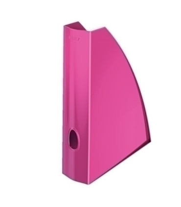 REVISTERO PLASTICO LEITZ WOW FUCSIA