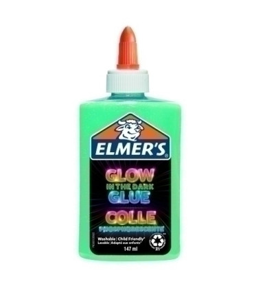 COLA ELMER´S SLIME BRILLA OSC. AZUL