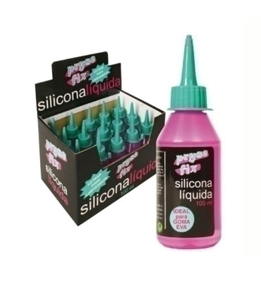 SILICONA LIQUIDA FIX 100ml EXPOSITOR 15