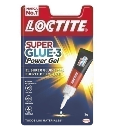 PEGAMENTO INST.SUPER GLUE-3 GEL  3g POW.