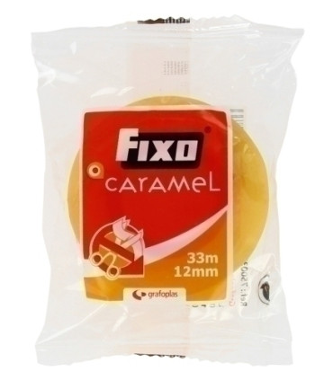 CINTA ADHESIVA FIXO CARAMEL 33x12